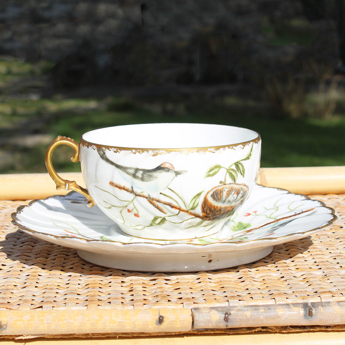 KPM - Tasse et soucoupe - Porcelaine KPM - Tasse et soucoupe - Porcelaine
