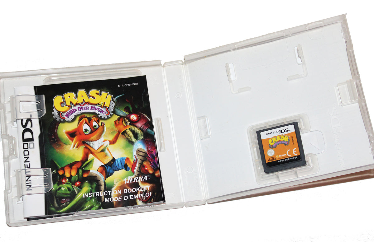 Nintendo DS video game Crash Mind Over Mutant complete