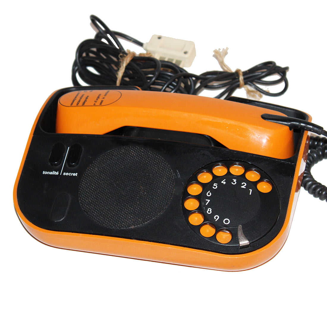 Téléphone vintage contempra orange années 70 | Selency Téléphone vintage contempra orange années 70 | Selency