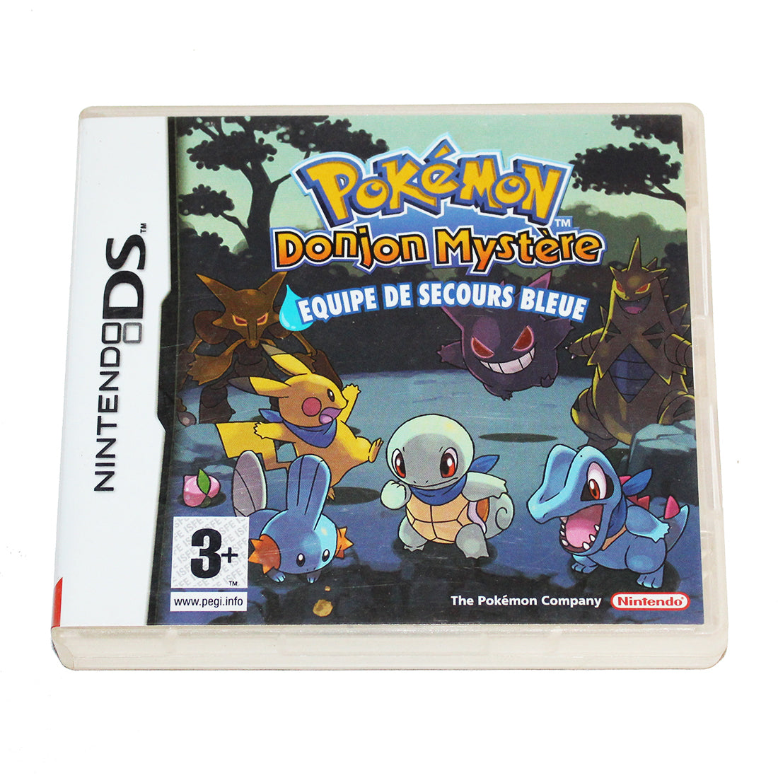 Nintendo DS video game Pokémon Mystery Dungeon blue rescue team