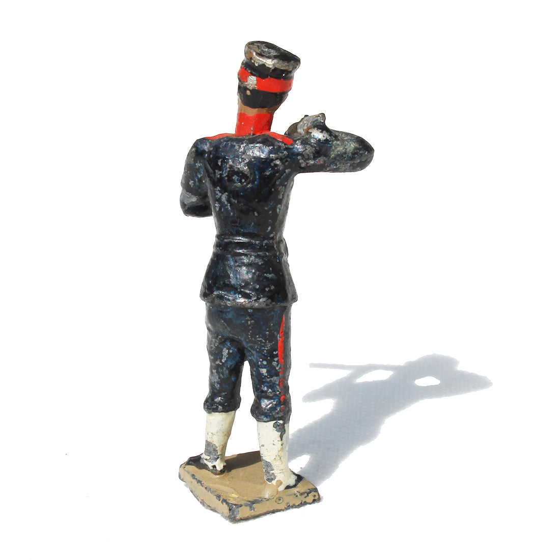 Figurines Anciennes En Plomb - 5 Pompiers Au Feu - CBG-MIGNOT BB2