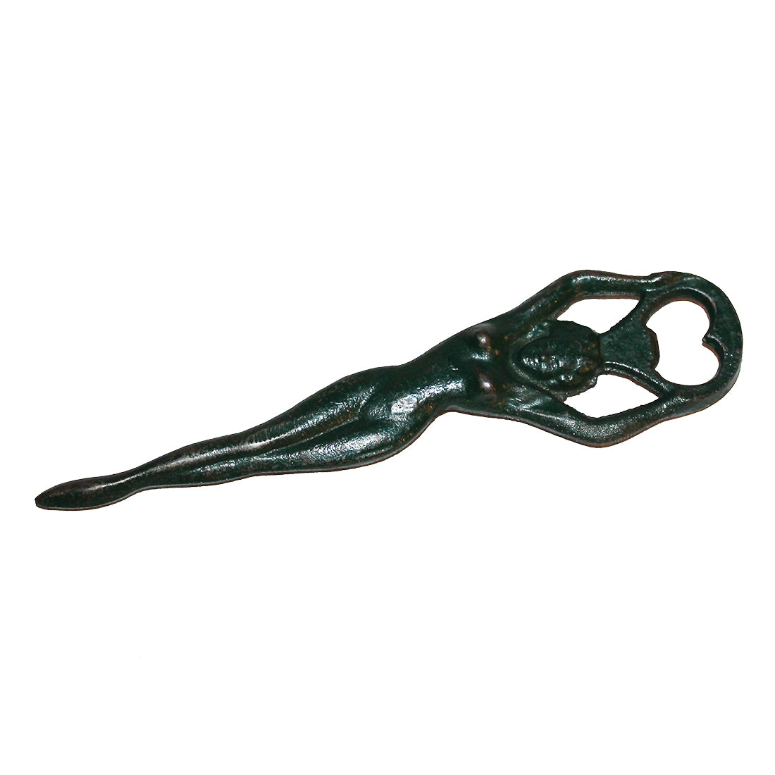 Décapsuleur érotique Vintage - Femme Nue En Laiton - Pin-up - Hauteur 12 Cm