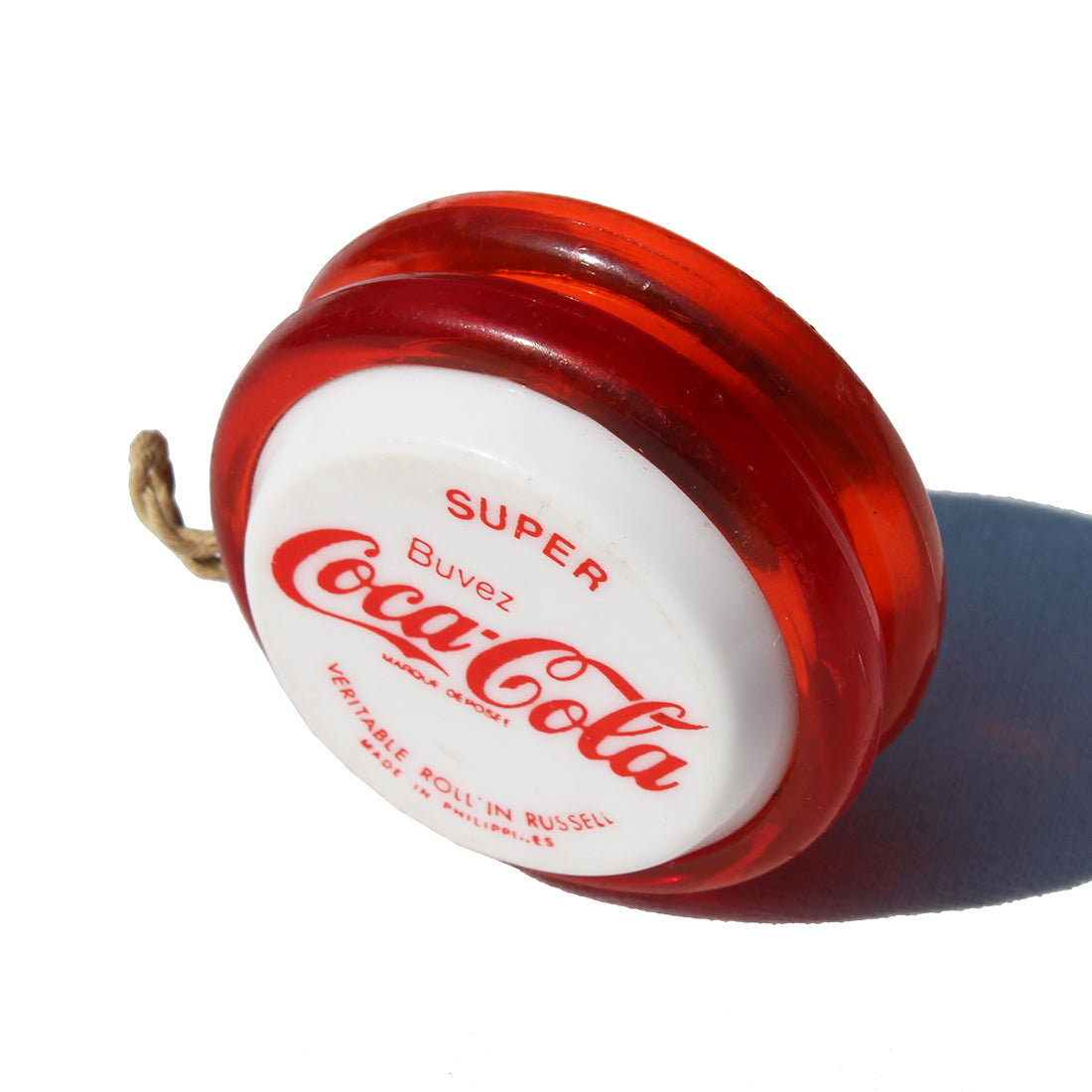 Vintage Yo-Yo Yoyo Profesional Rojo Genuine Russell Tome Coca Cola Marca  Reg 196