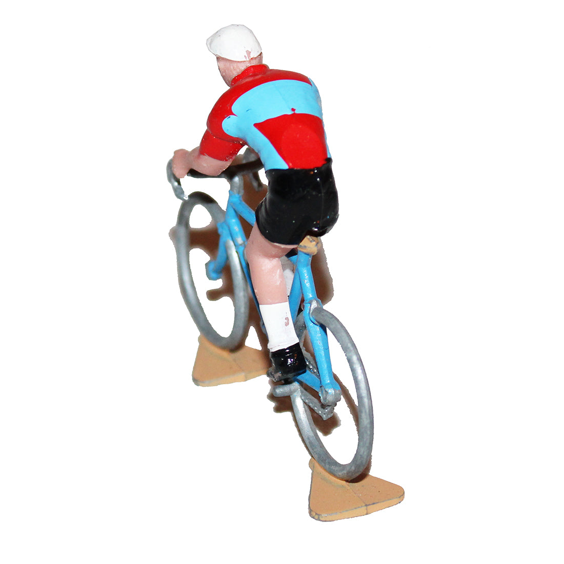 Increvable PRO : Figurine cycliste maillot à pois Tour de France années 50  - increvable.com 