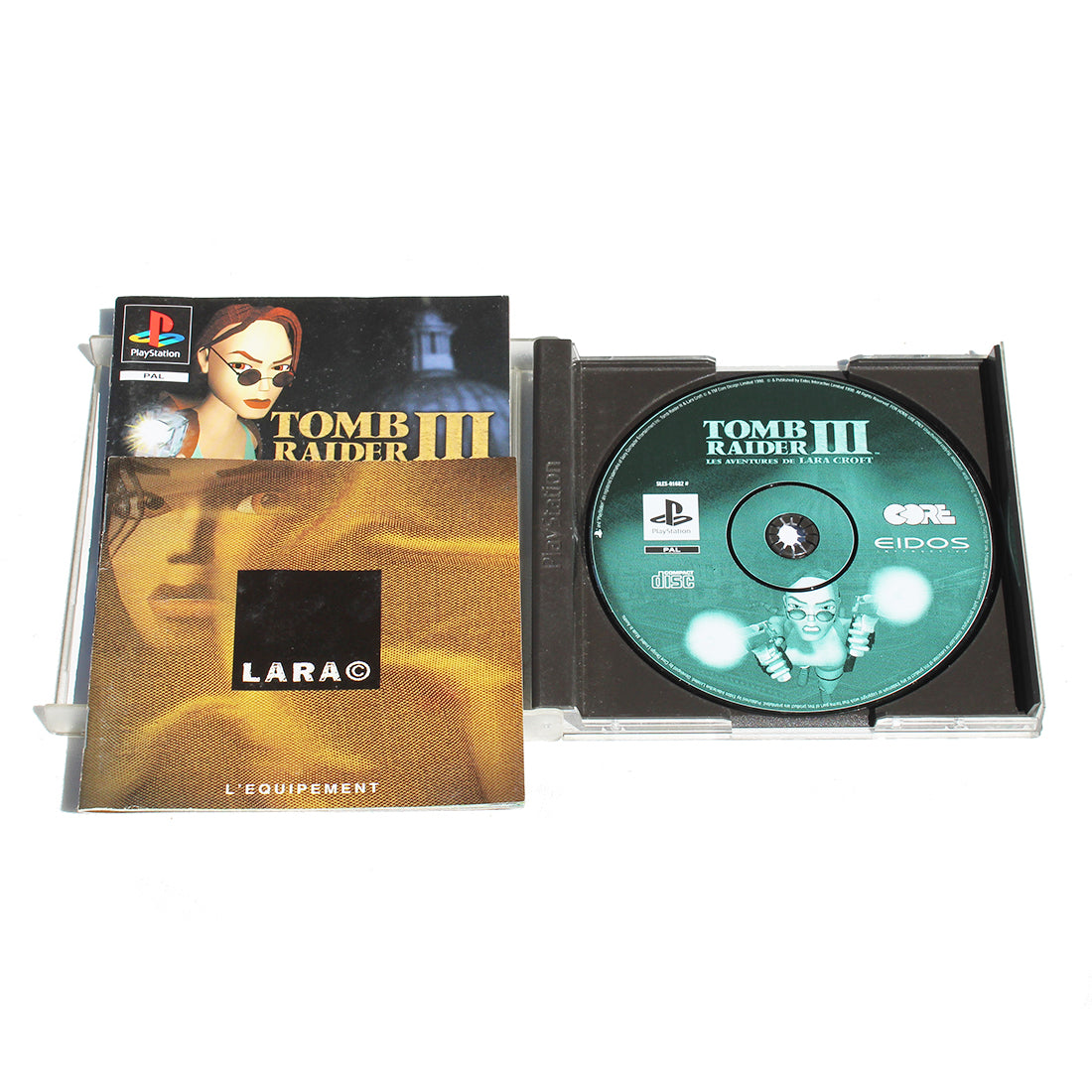 Jeu PS1 Tomb Raider III (3) - Complet Avec Boîte Et Notice - Très Bon état