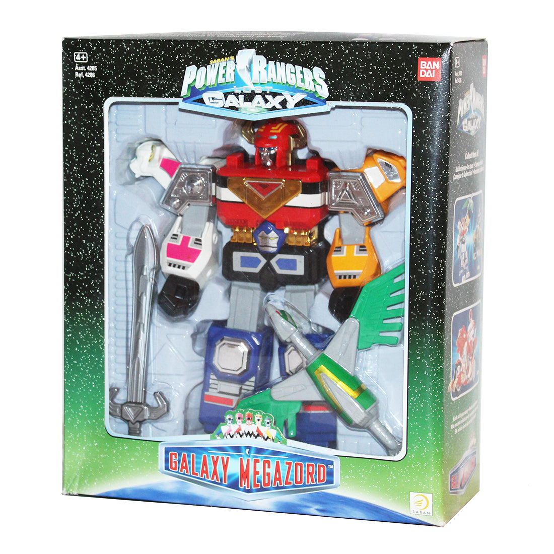 Jouet vintage Saban's Power Rangers Lost Galaxy / Galaxy Megazord Band – La Roue du Passé Jouet vintage Saban's Power Rangers Lost Galaxy / Galaxy Megazord Band – La Roue du Passé