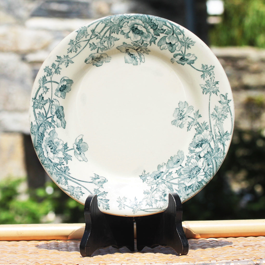 Assiette à gâteaux Gien, modèle Pivoines, image size:1100x1100