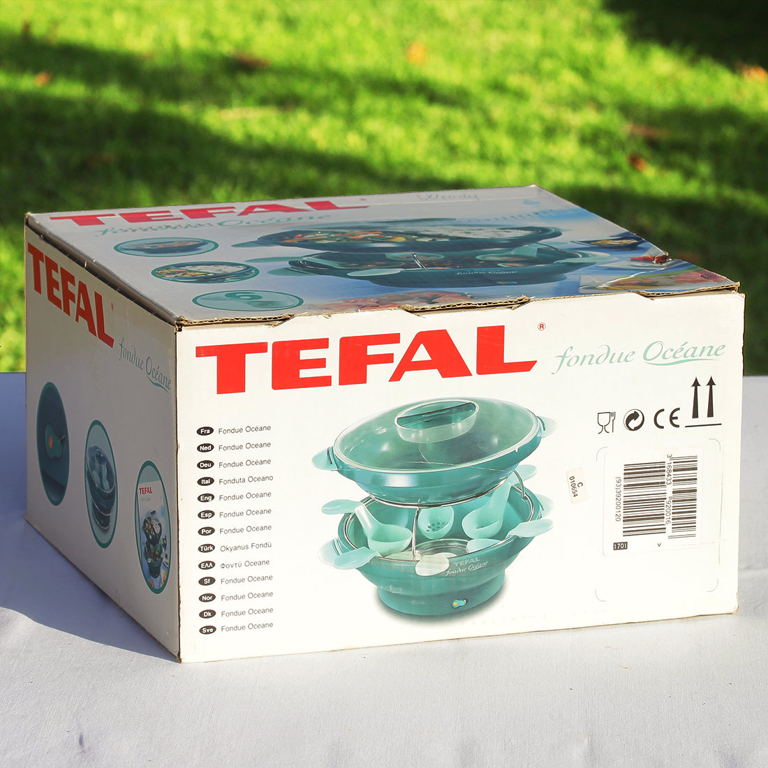 Fondue Océane de Tefal en boîte avec livret recettes comme neuf