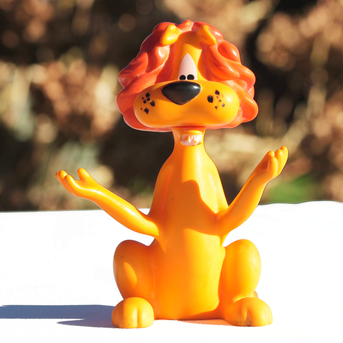 Figurine Peluche LOEKI – Lion TF1 – 18 Cm (Occasion, Bon état)