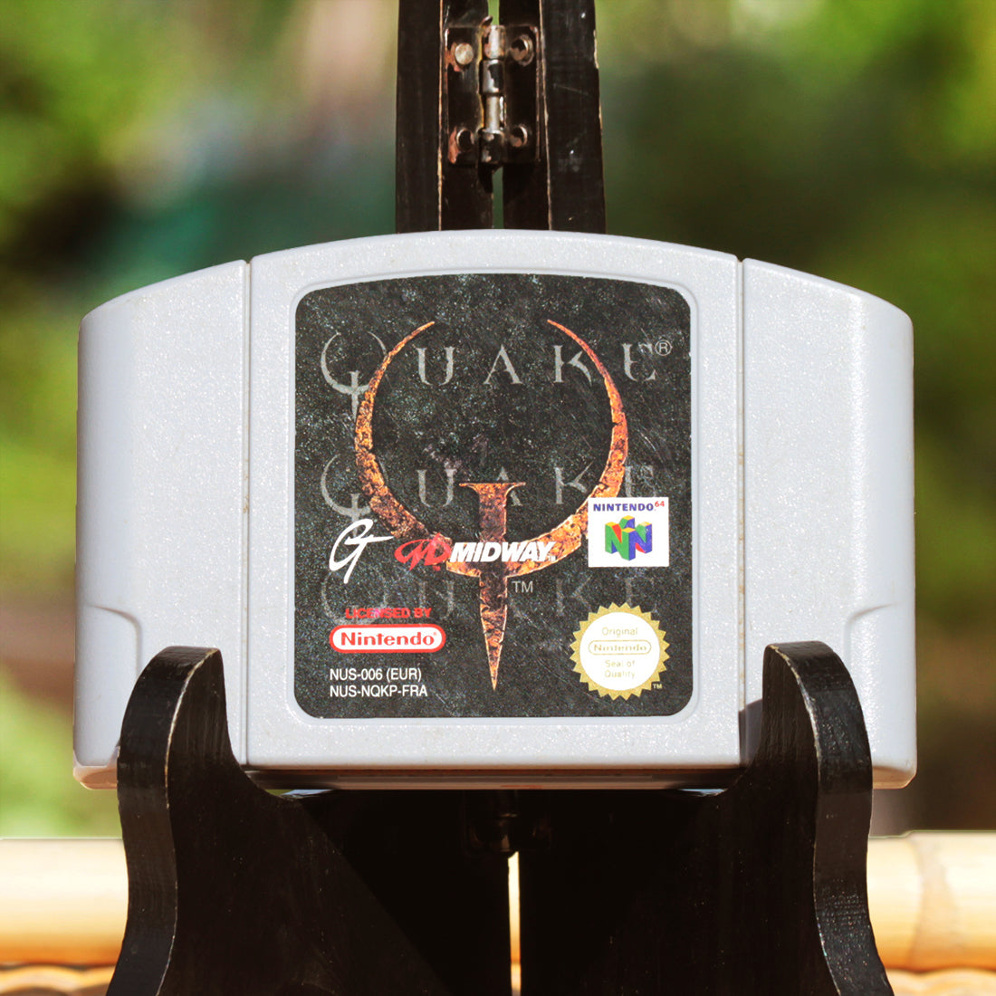 Nintendo 64 N64 Quake PAL cartridge video game Midway (1998)