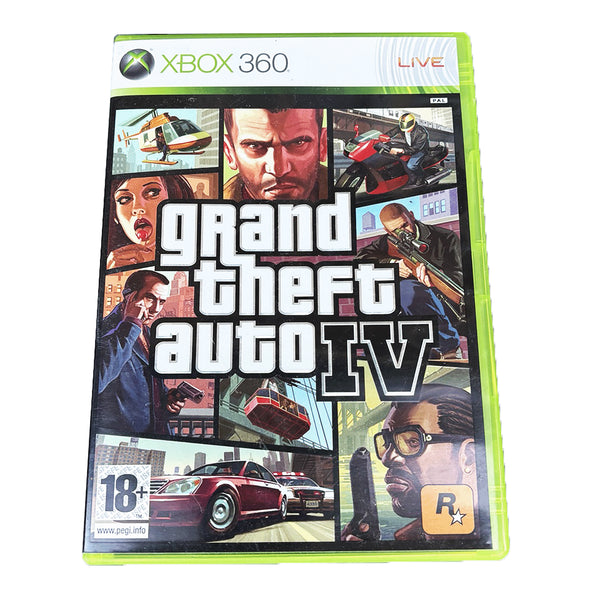 Grand Theft Auto IV 4 (GTA IV 4) – Jeu vidéo complet PAL sur Xbox 360