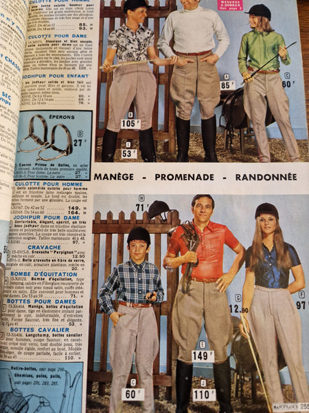 Catalogue Manufrance vintage année 1970 / état d'usage