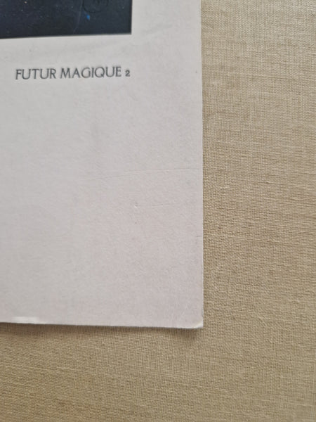 Offset Moebius Futur Magique / planche n° 2 / Jean Giraud Gentiane 1983
