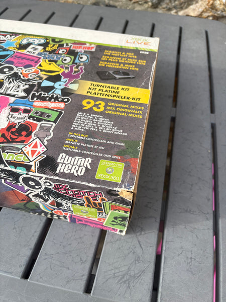 DJ Hero Kit platine Xbox 360 complet – jeu vidéo et contrôleur