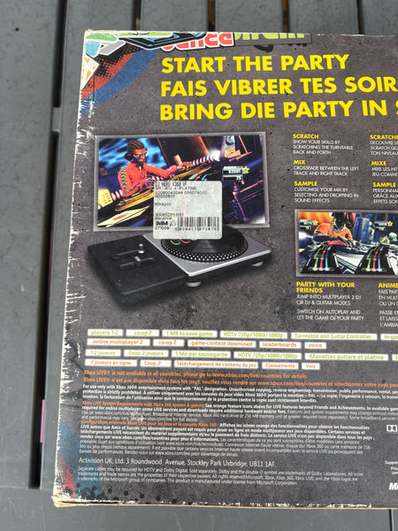 DJ Hero Kit platine Xbox 360 complet – jeu vidéo et contrôleur