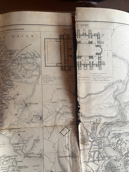 Livre ancien Itinéraire de l’Orient (1861) — Joanne & Isambert, Guides Joanne