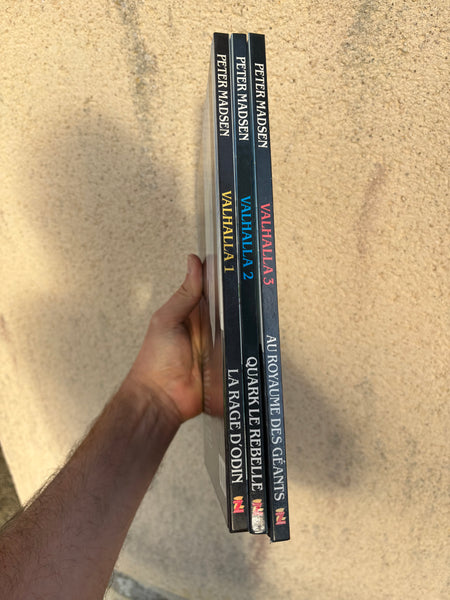 Valhalla EO – Lot complet des 3 tomes – Peter Madsen – Éditions Zenda