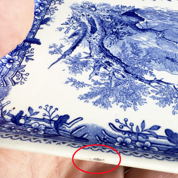 Ancien petit plateau pour salière Villeroy & Boch – modèle “Burgenland”