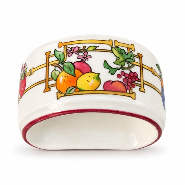 Rond de serviette Villeroy & Boch Luxembourg « Mon Jardin » en vitro-porcelaine