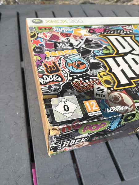 DJ Hero Kit platine Xbox 360 complet – jeu vidéo et contrôleur