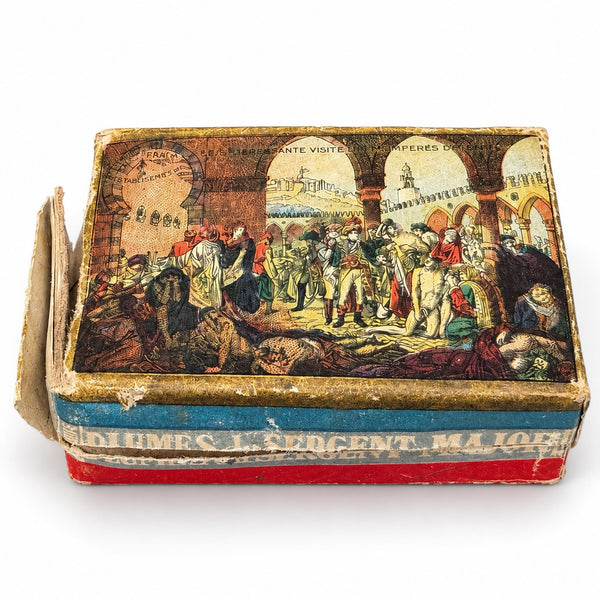 Ancienne boîte de plumes métalliques Sergent-Major – Bonaparte à Jaffa