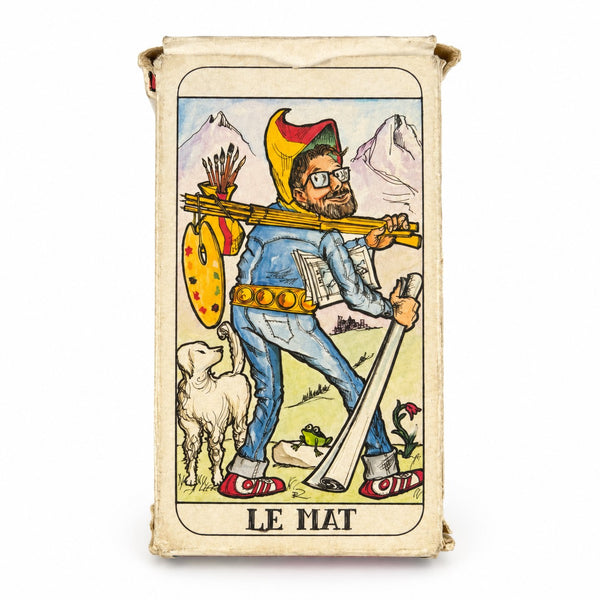 Tarot vintage Grimaud « Cartomancie de l’an 2000 » – Pino Zac, 1981