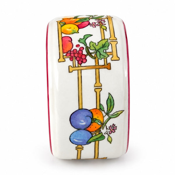 Rond de serviette Villeroy & Boch Luxembourg « Mon Jardin » en vitro-porcelaine