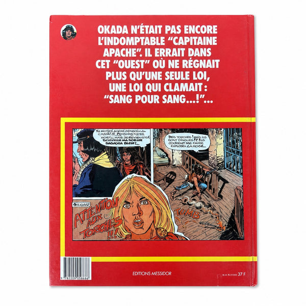 Album BD Capitaine Apache « Sang pour Sang » de Norma et Roger Lécureux – Éditions Pif / La Farandole