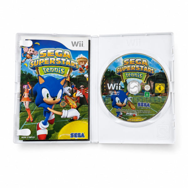 Jeu vidéo Sega Superstars Tennis sur Nintendo Wii - complet avec notice