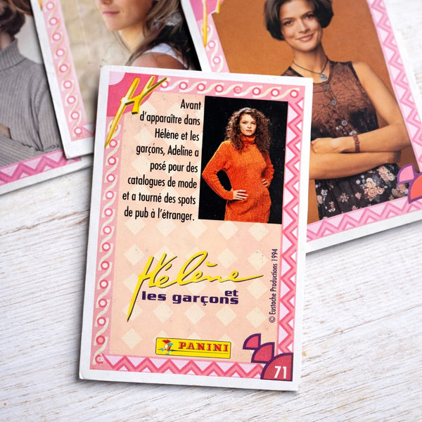 Lot de 13 cartes Panini – Hélène et les garçons (1994)