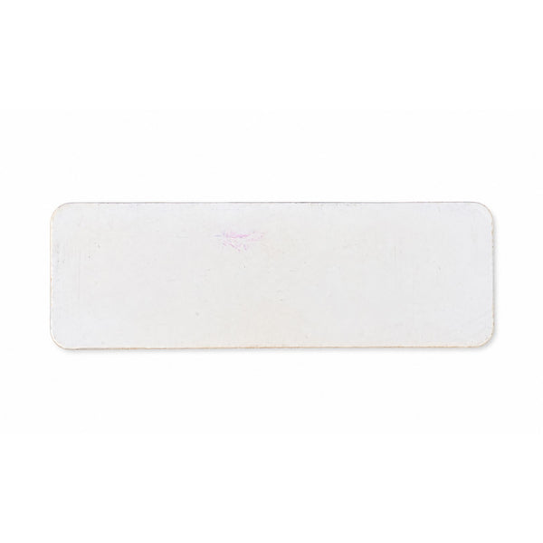 Ancienne étiquette d'épicerie « Cervelle d'agneau 75/85 GRS » en plastique rigide