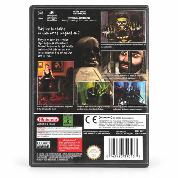 Jeu Nintendo GameCube Eternal Darkness : Sanity's Requiem – PAL Français – Complet