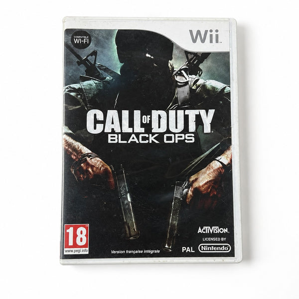 Jeu Nintendo Wii Call of Duty: Black Ops – Complet avec notice – Version française PAL