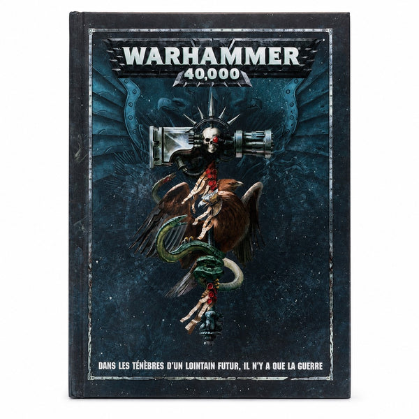 Livre Warhammer 40,000 en français – Livre de règles relié Games Workshop / Citadel – Édition 2017