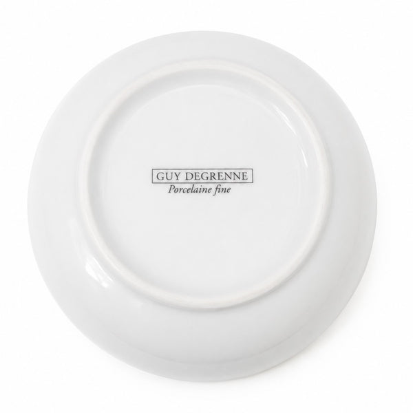 Ancien bol Guy Degrenne en porcelaine fine décor panier de fraises et cerises