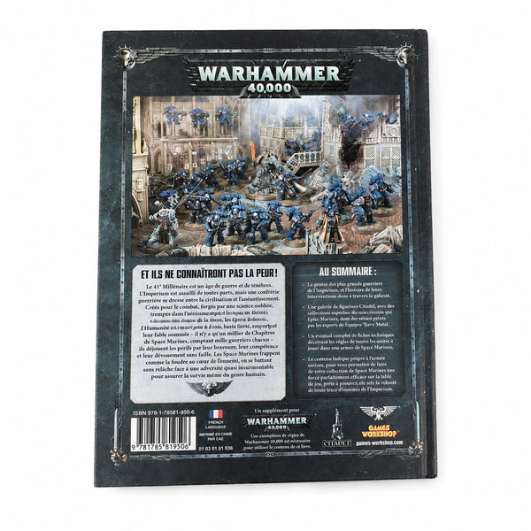 Warhammer 40,000 – Codex Adeptus Astartes Space Marines – Version française (2017)
