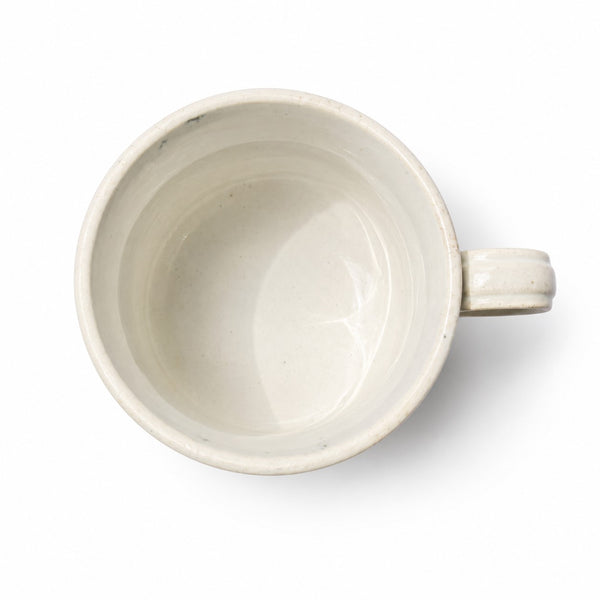 Tasse à café ancienne en faïence Saint-Amand & Hamage – Modèle « Animaux »
