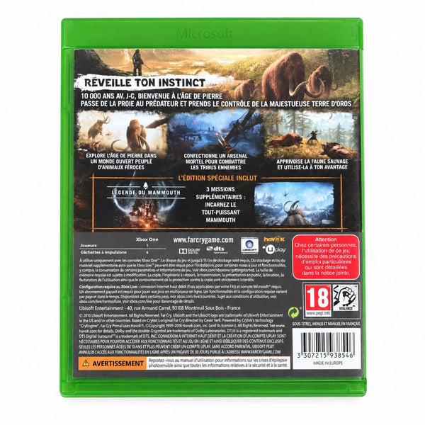 Far Cry Primal – Édition Spéciale « Legend of the Mammoth » – Xbox One