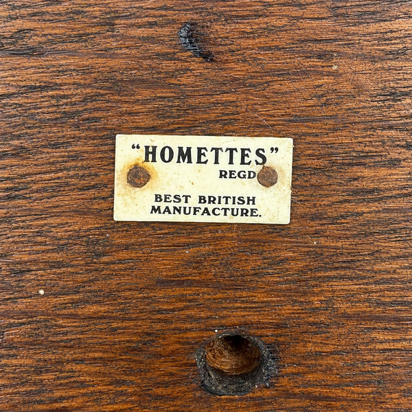 Présentoir à pâtisseries en chêne « Homettes » – Angleterre, vers 1900-1910 – H. 76 cm