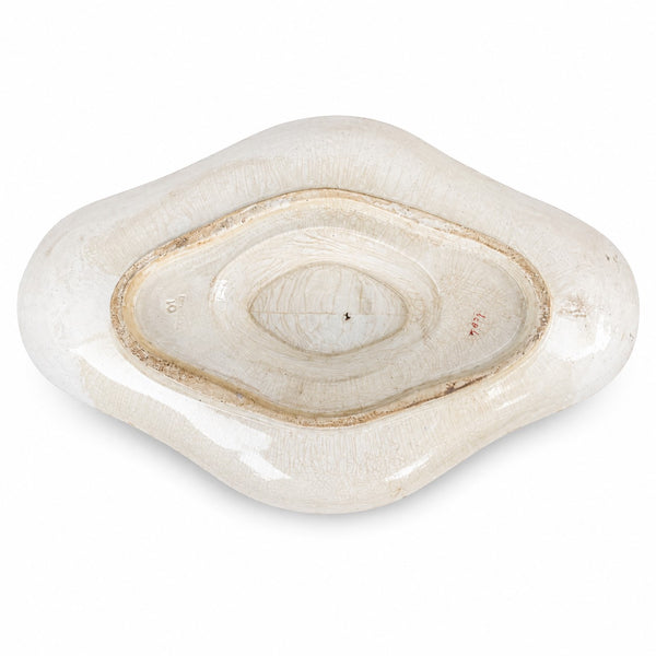 Saucière ancienne en faïence anglaise Ashworth Bros modèle Grecian Border