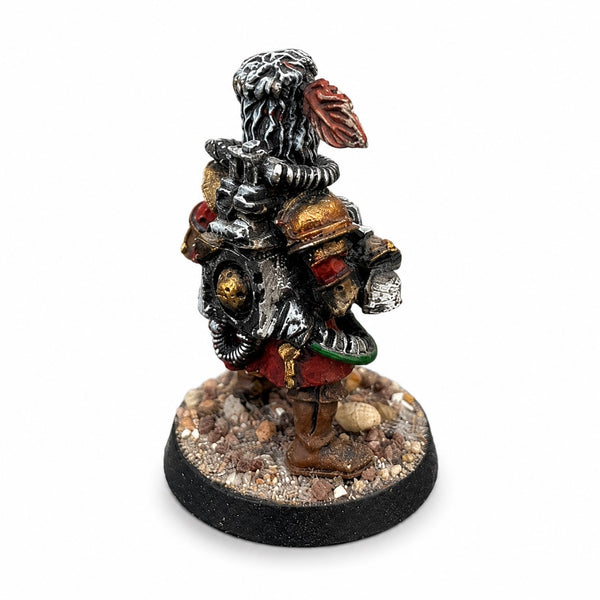 Figurine métal peinte Vostroyan Firstborn canon à plasma – Garde Impériale Warhammer 40,000