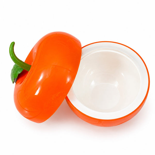 Seau à glaçons vintage pomme orange S.O.M.M Paris