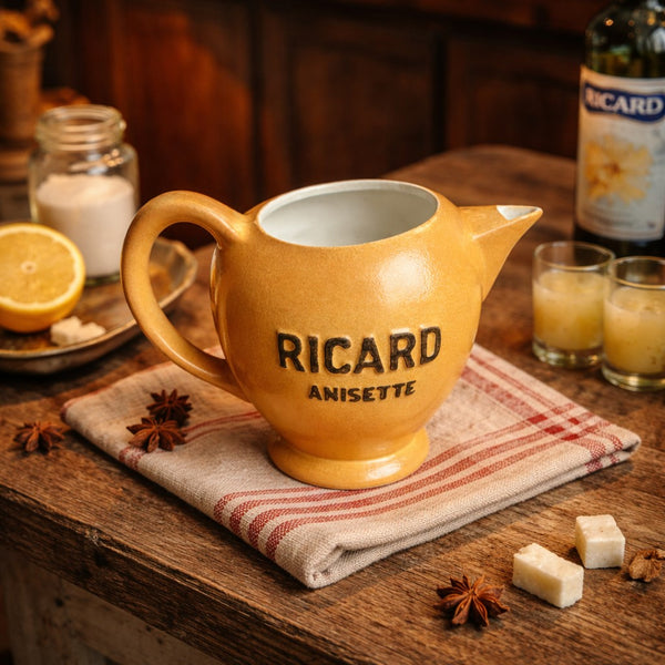Pichet RICARD ANISETTE 1 litre en céramique – vintage