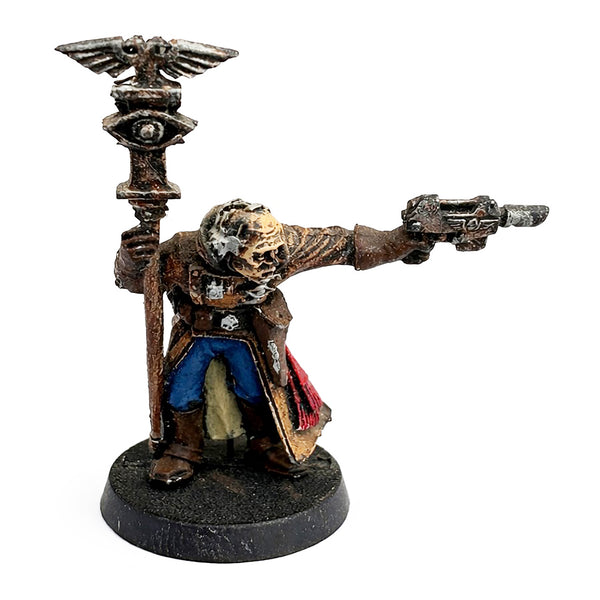Warhammer 40K – Psyker Wyrdvane Garde Impériale 2003 – Figurine métal peinte – Games Workshop
