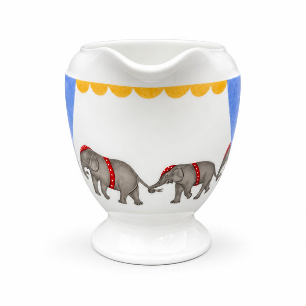 Crémier / Pichet Hermès Paris -  Porcelaine de Limoges « Circus – Les éléphants »