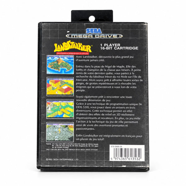 Jeu vidéo Sega Mega Drive Landstalker – Édition française sans notice