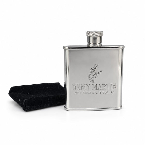Flasque de poche Rémy Martin Fine Champagne Cognac P078V02 avec pochette