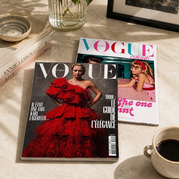 Magazine / Revue de mode Vogue Paris n° 996 – Avril 2019 – Raquel Zimmermann avec supplément Vogue Enfants