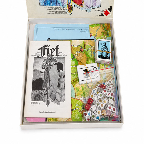 Fief – jeu de stratégie médiéval complet – International Team – 1re édition