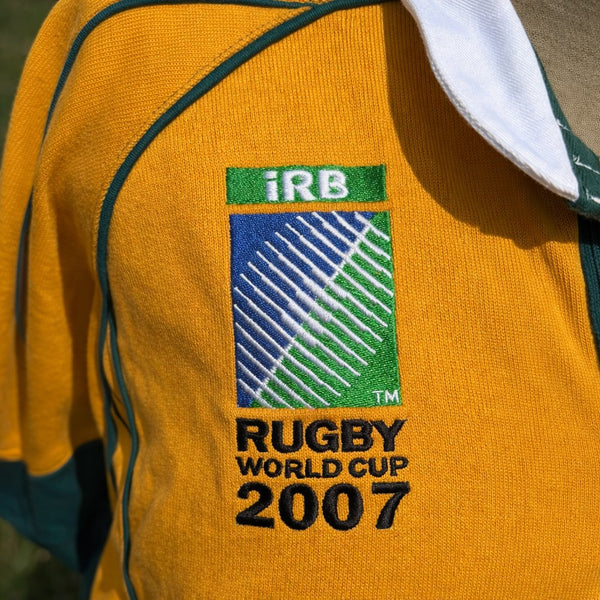 Maillot rugby Australie Wallabies Coupe du Monde 2007 Canterbury – Taille L
